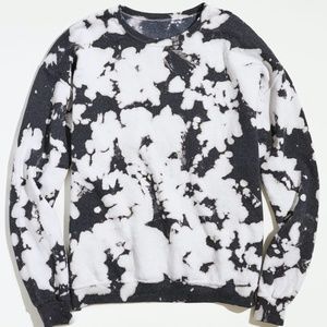 Urban Renewal Remade Monochrome Tie-Dye Crew Neck Sweatshirt